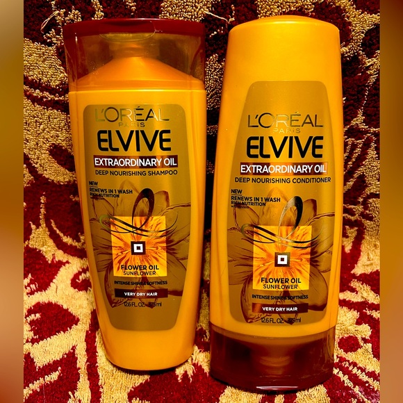COPY - L’Oreal Elvive Extraordinary Oil Shampoo & Conditioner 12,6 FL OZ *NEW* - Picture 1 of 2